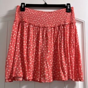 Ditsy Floral Smocked Waist Skirt